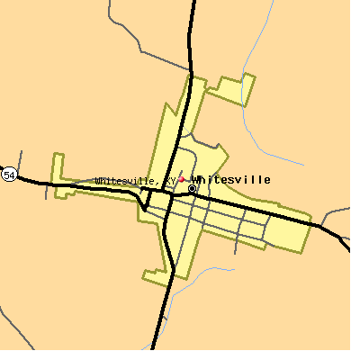 Whitesville map