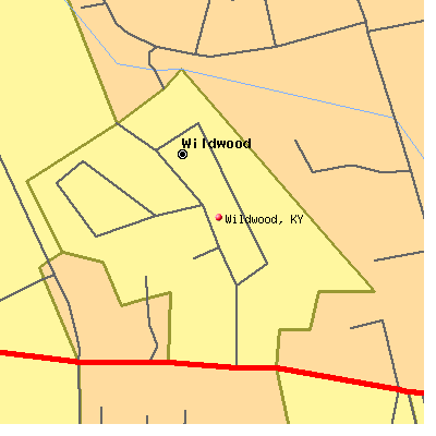 Wildwood map