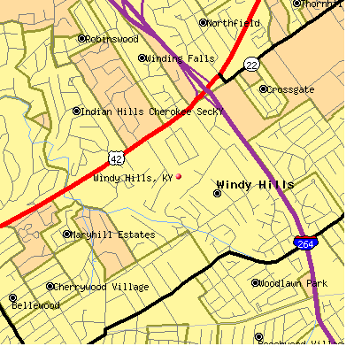Windy Hills map