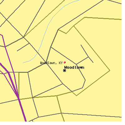 Woodlawn map