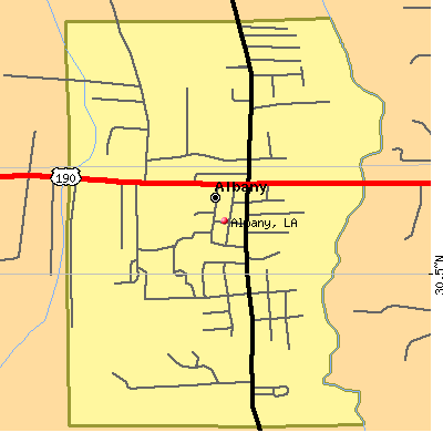 Albany map