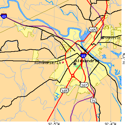 Alexandria map