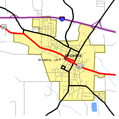 Arcadia map