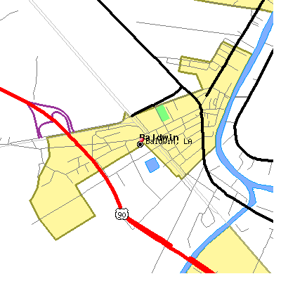 Baldwin map