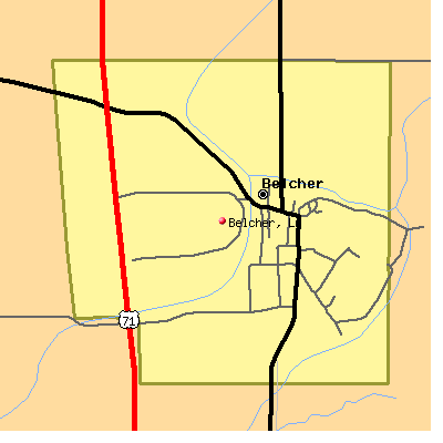 Belcher map
