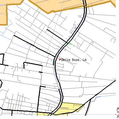 Belle Rose map