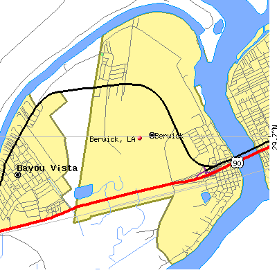 Berwick map