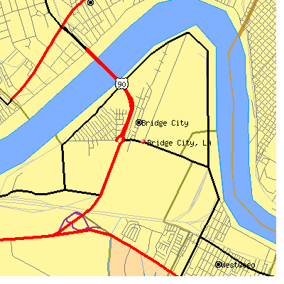 Bridge City map