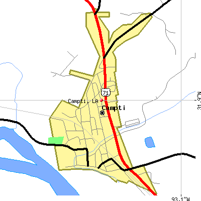 Campti map