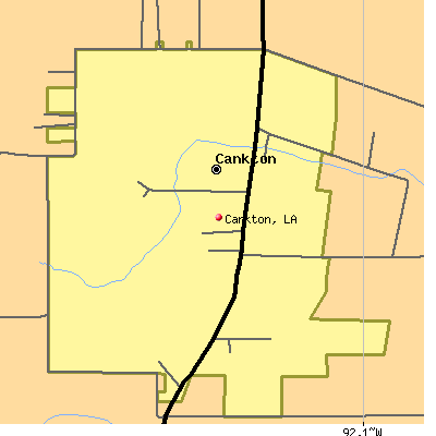 Cankton map