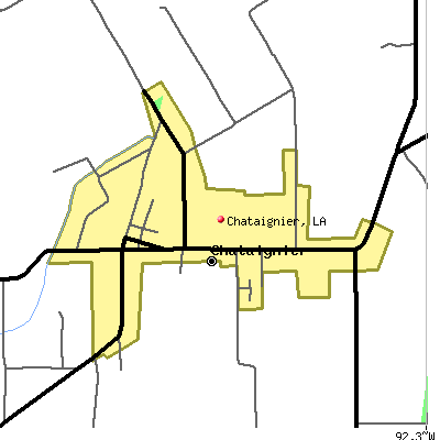 Chataignier map
