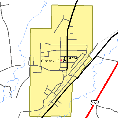 Clarks map