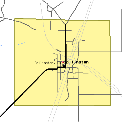 Collinston map