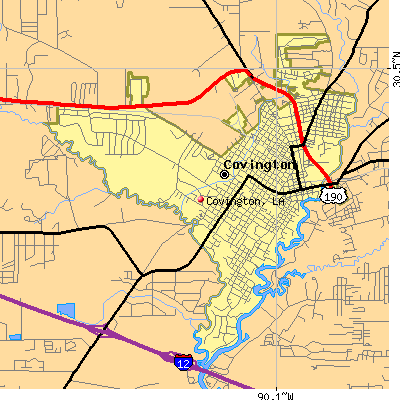 Covington map