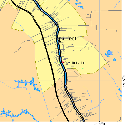Cut Off map