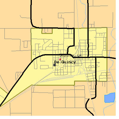 DeQuincy map