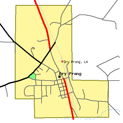 Dry Prong map