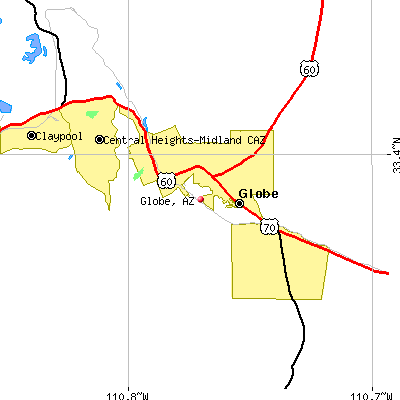 Globe map