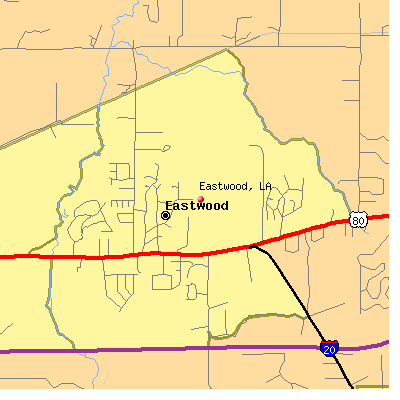 Eastwood map