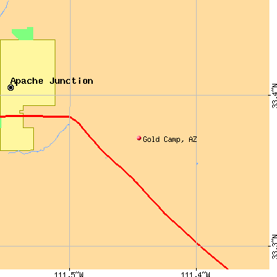 Gold Camp map