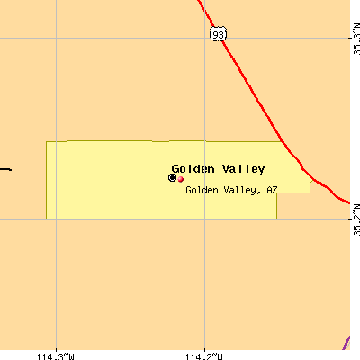 Golden Valley map