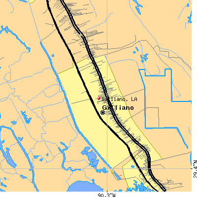 Galliano map