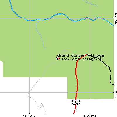 Grand Canyon Village map