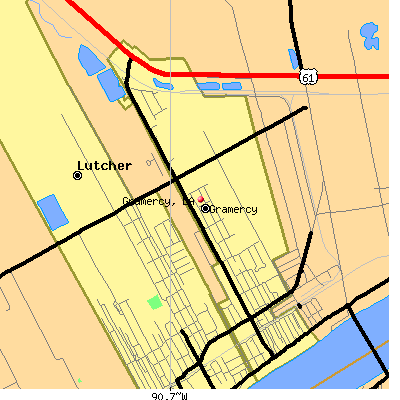 Gramercy map