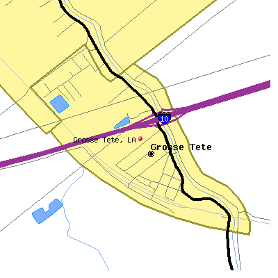 Grosse Tete map