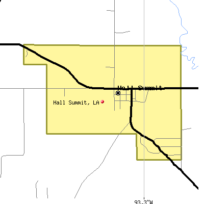Hall Summit map