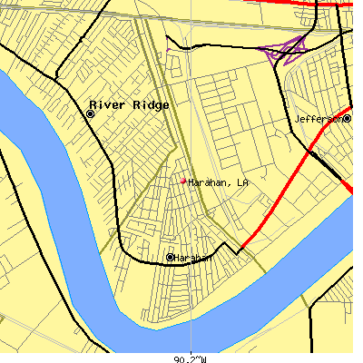 Harahan map