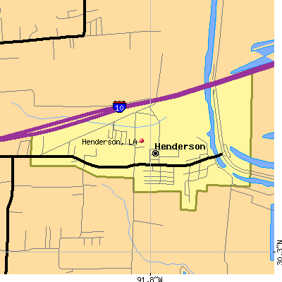 Henderson map