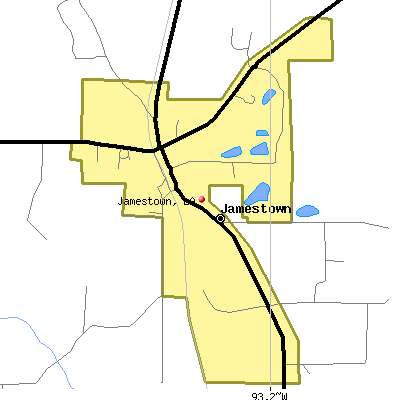 Jamestown map