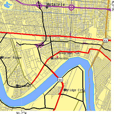 Jefferson map