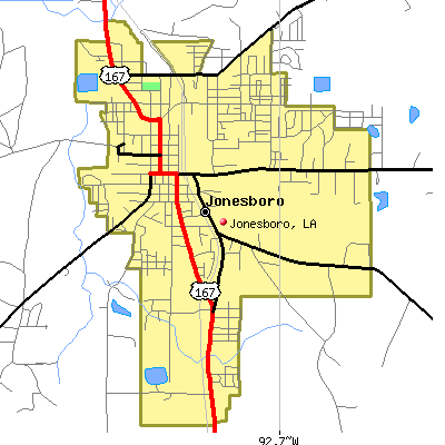 Jonesboro map