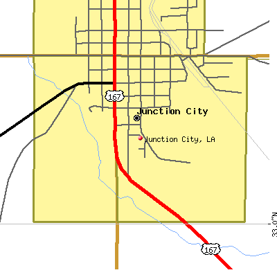 Junction City map