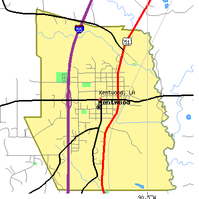 Kentwood map