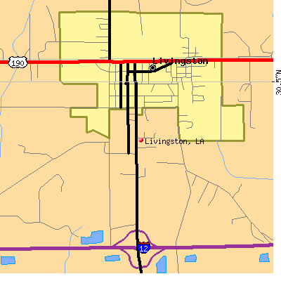 Livingston map