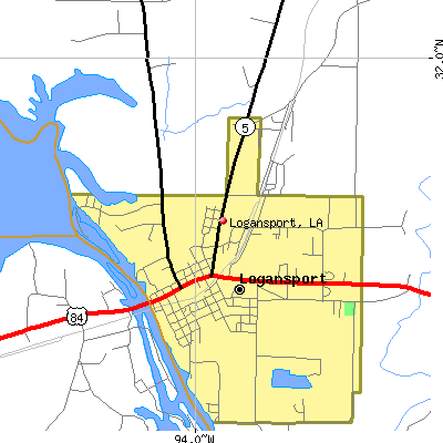 Logansport map