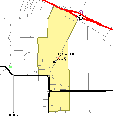 Lydia map