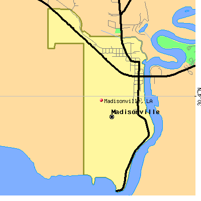 Madisonville map
