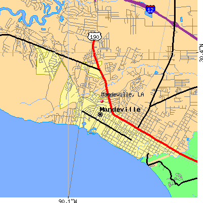 Mandeville map