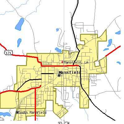 Mansfield map