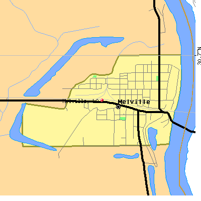 Melville map