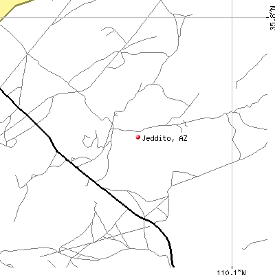 Jeddito map