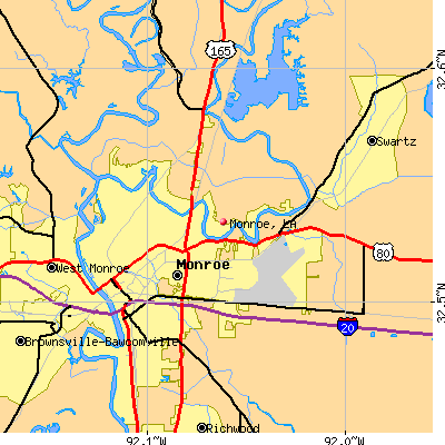 Monroe map