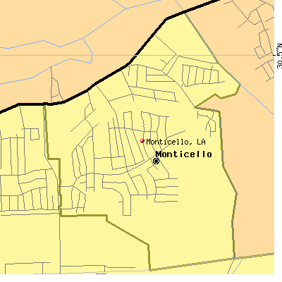 Monticello map