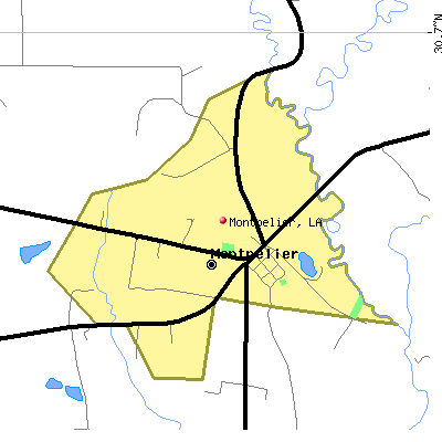 Montpelier map