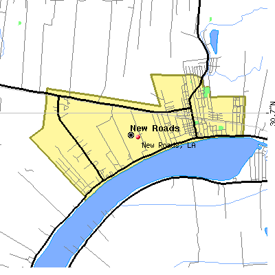 New Roads map