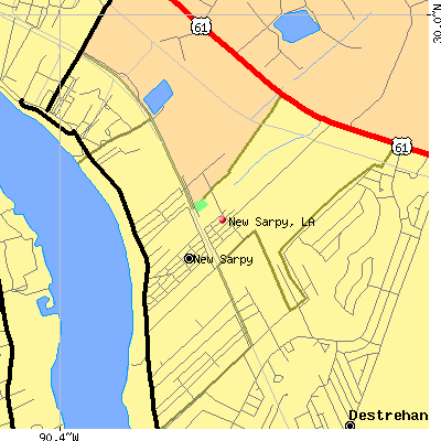 New Sarpy map